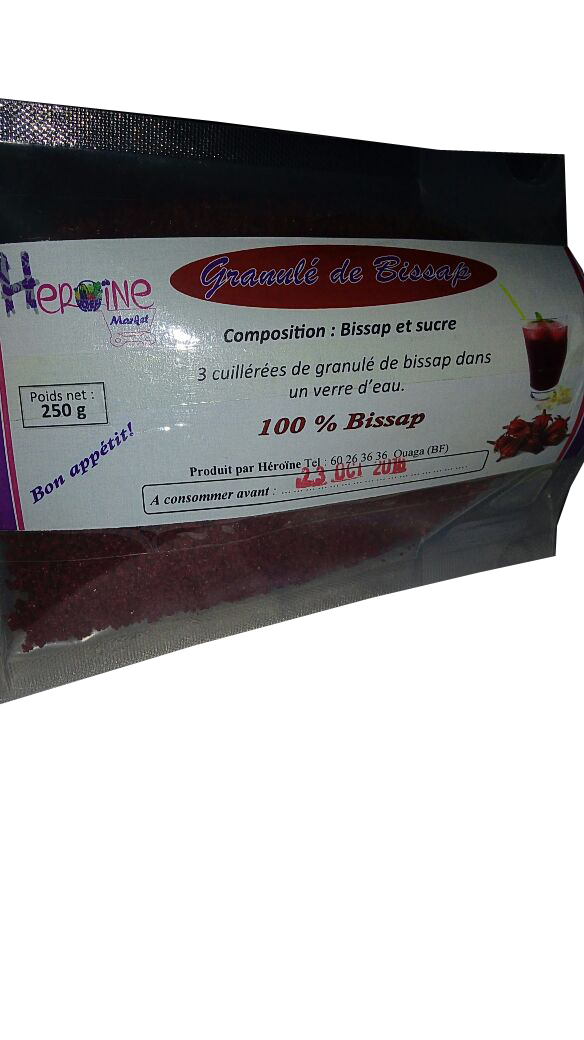 Granulé de bisap et gingembre 500g